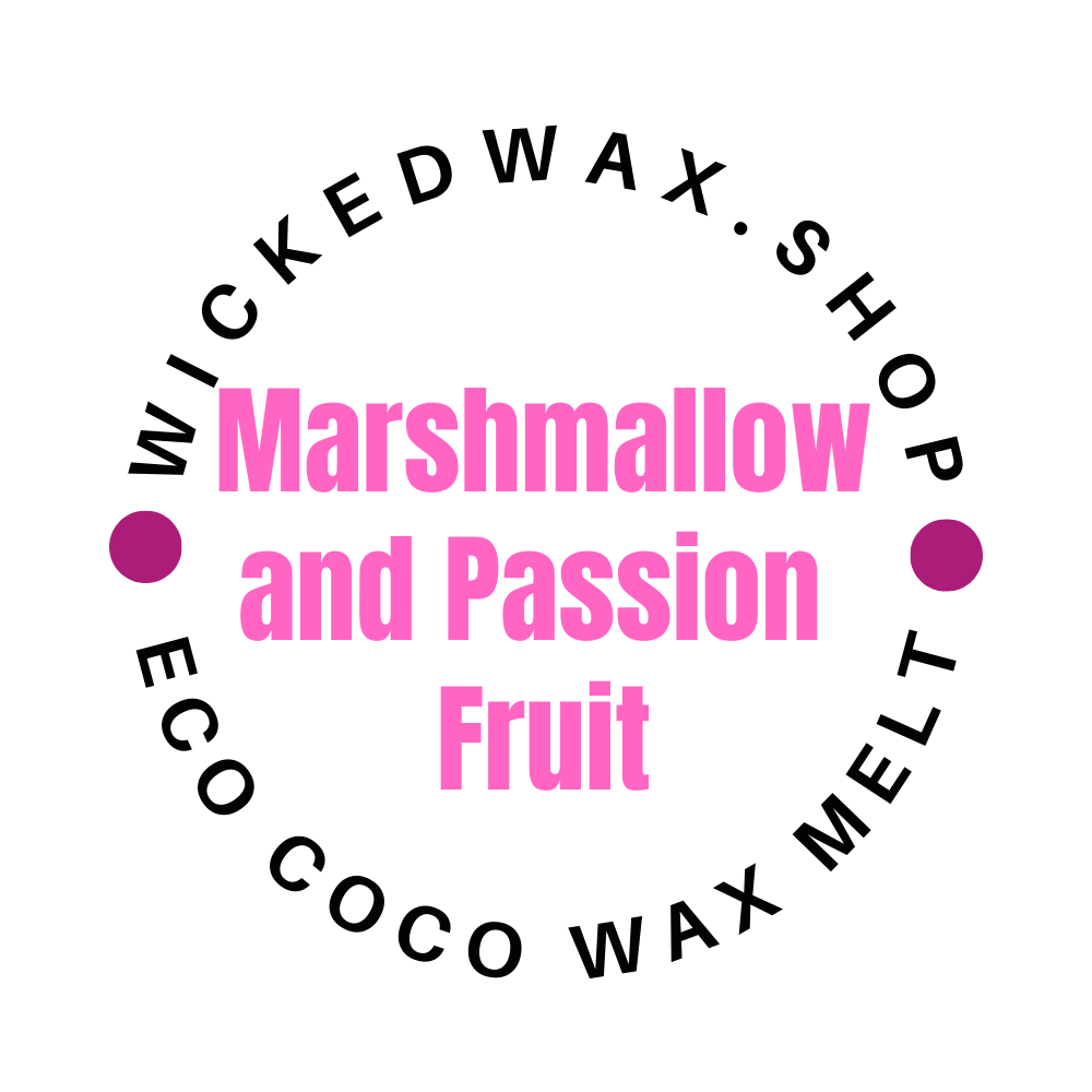 Marshmallow & Passion Fruit Wax Melt Snap Bar