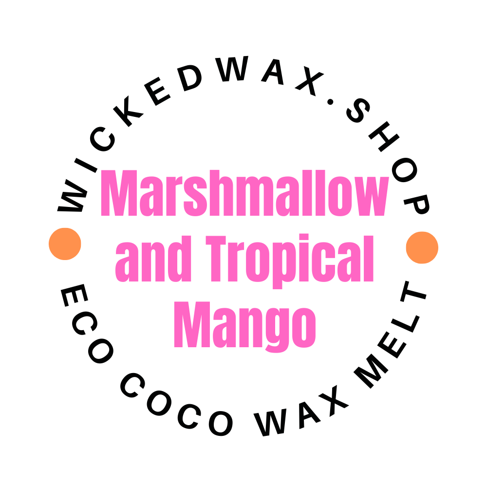Marshmallow & Tropical Mango Wax Melt Snap Bar