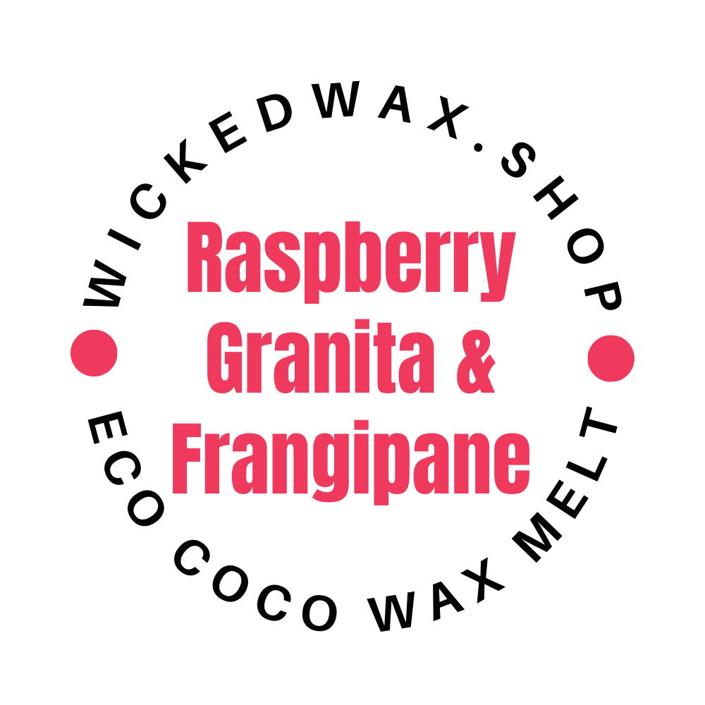 Raspberry Granita & Frangipane Wax Melt Snap Bar
