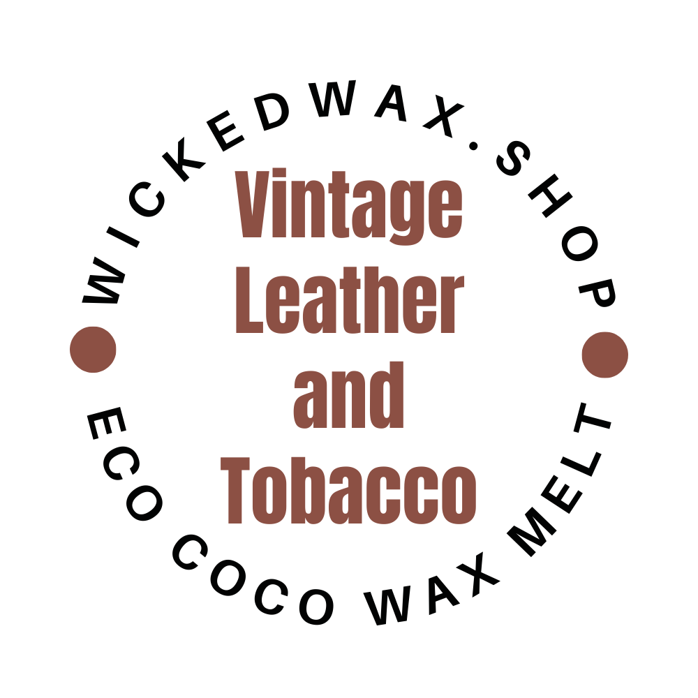 Vintage Leather and Tobacco Wax Melt Snap Bar