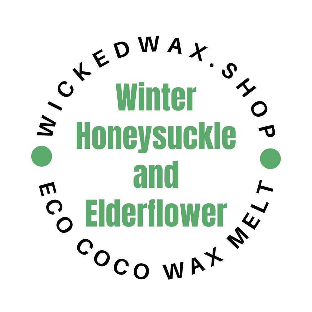 Winter Honeysuckle & Elderflower Wax Melt Snap Bar