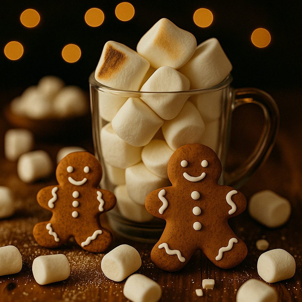 Marshmallow and Gingerbread Snap Bar Wax Melts