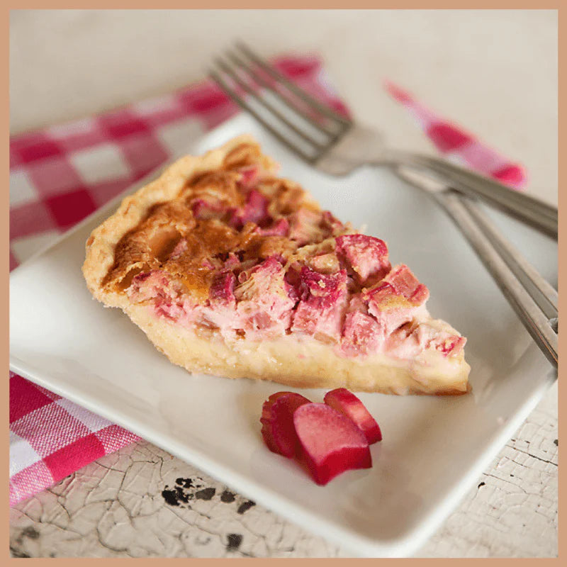 Rhubarb and Custard Snap Bar