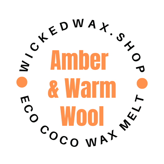 Amber & Warm Wool Wax Melt Snap Bar