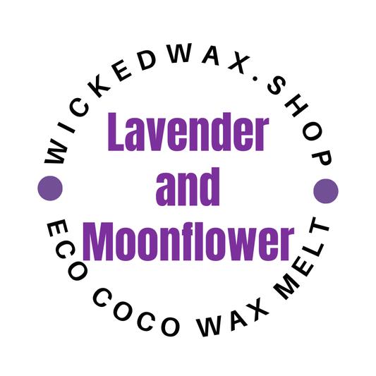Lavender and Moonflower Wax Melt Snap Bar