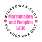 Marshmallow and Pumpkin Latte Wax Melt Snap Bar