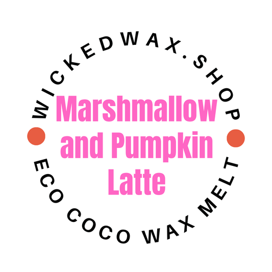 Marshmallow and Pumpkin Latte Wax Melt Snap Bar