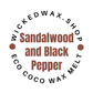 Sandalwood and Black Pepper Wax Melt Snap Bar