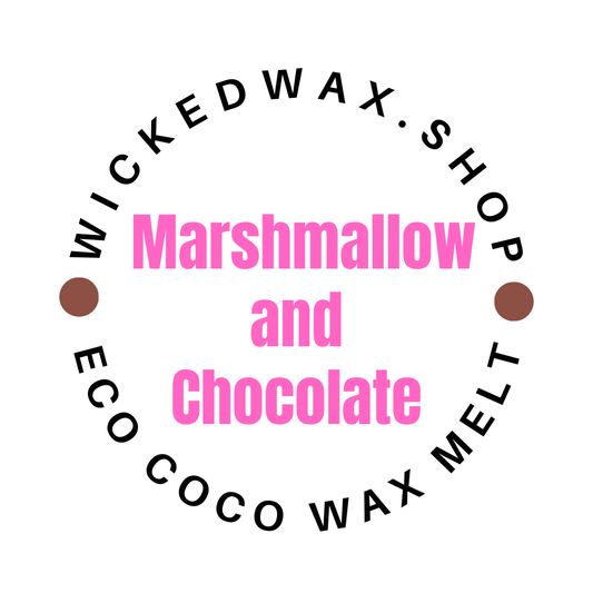 Sticky Marshmallow & Chocolate Wax Melt Snap Bar