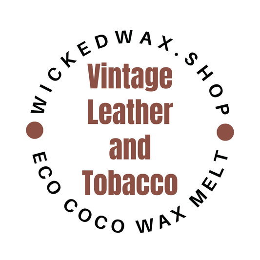 Vintage Leather and Tobacco Wax Melt Snap Bar