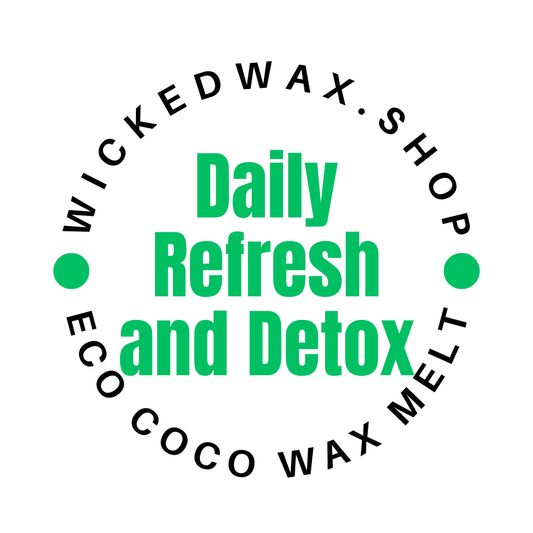 Daily Refresh and Detox Wax Melt Snap Bar
