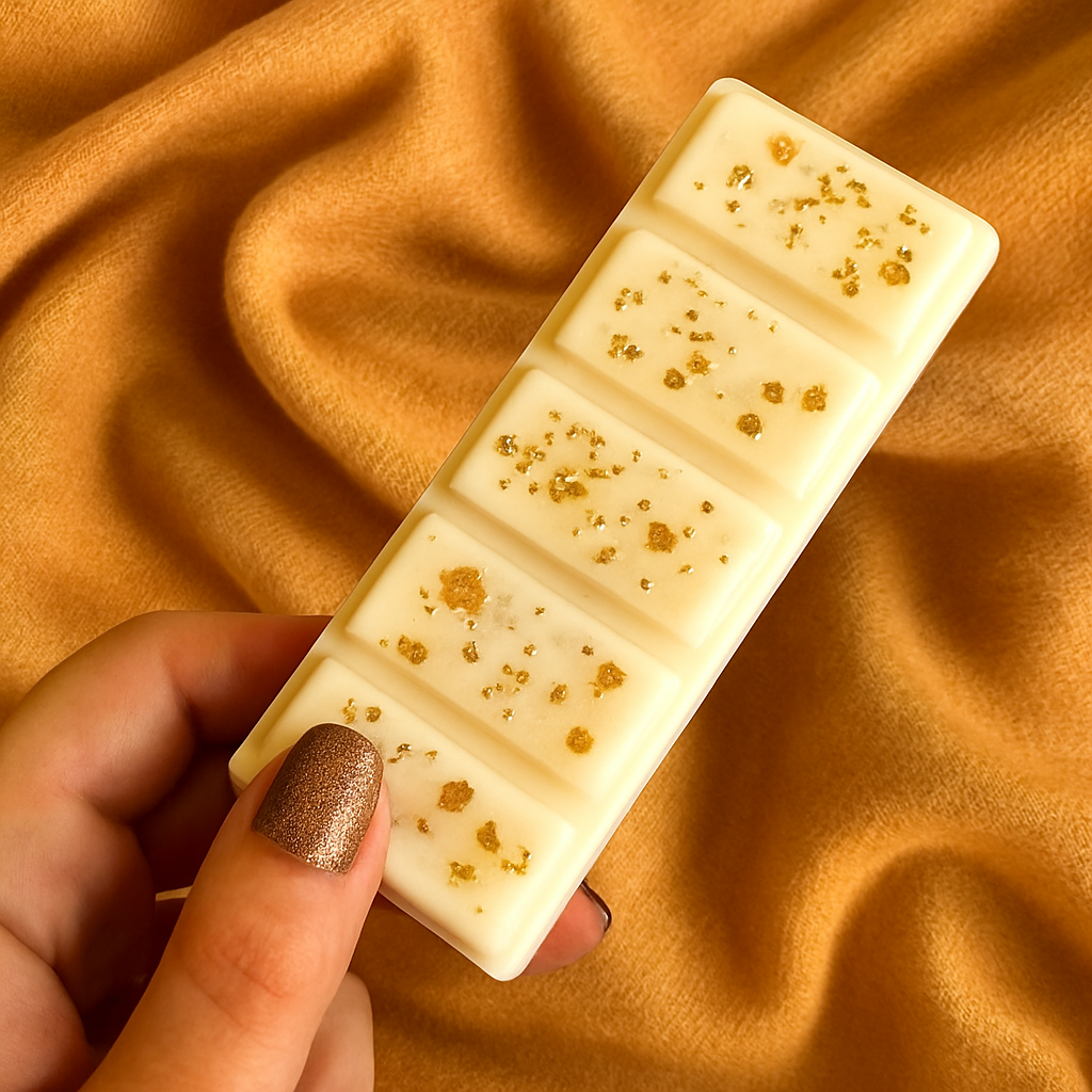 Golden Cashmere and Vanilla Wax Melt Snap Bar